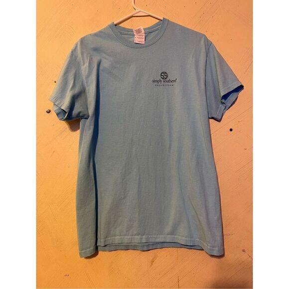 Simply Southern Tshirt M Preppy GirlsLove Their Southern Gents 2 Chocolate Lab P - Picture 4 of 6